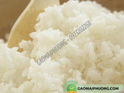 cơm gạo bắc hương có độ dẻo cao