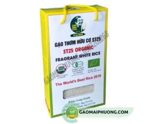 gạo ST25 hữu cơ